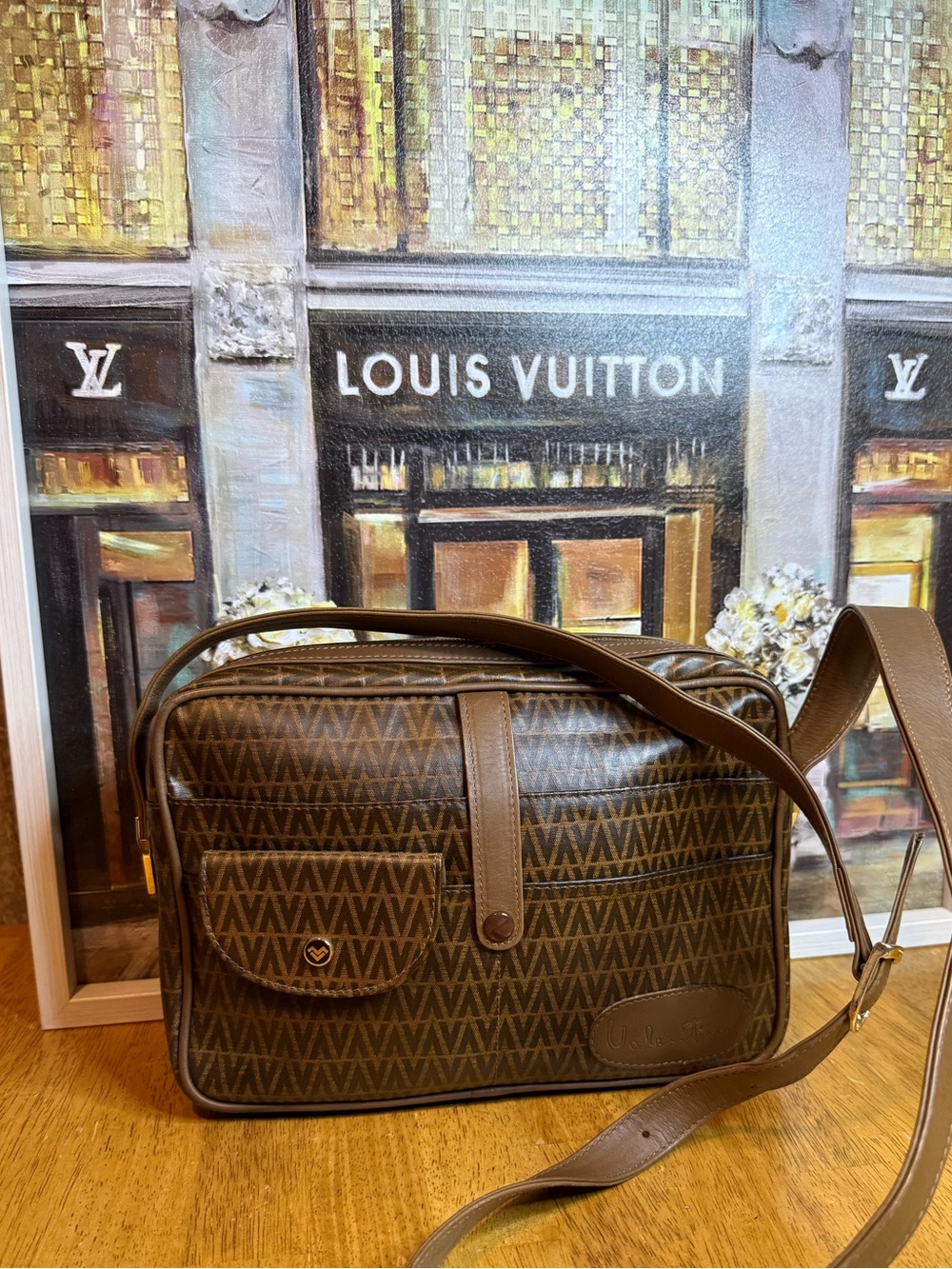 Valentino Brown Shoulder Bag